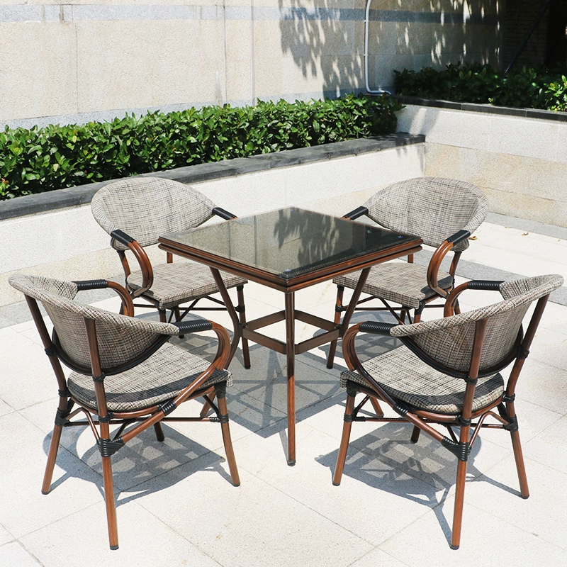 Starbucks-Style Outdoor Mesh Chair - Perfect for Backyard & Cafe Lounging - 图片 8